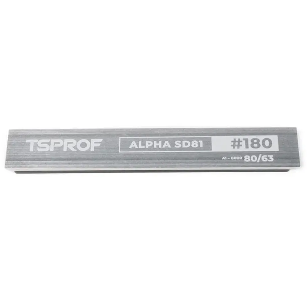 фото Алмазный брусок для заточки TSPROF Alpha SD81, 80/63 (180 грит) на ytprof.ru