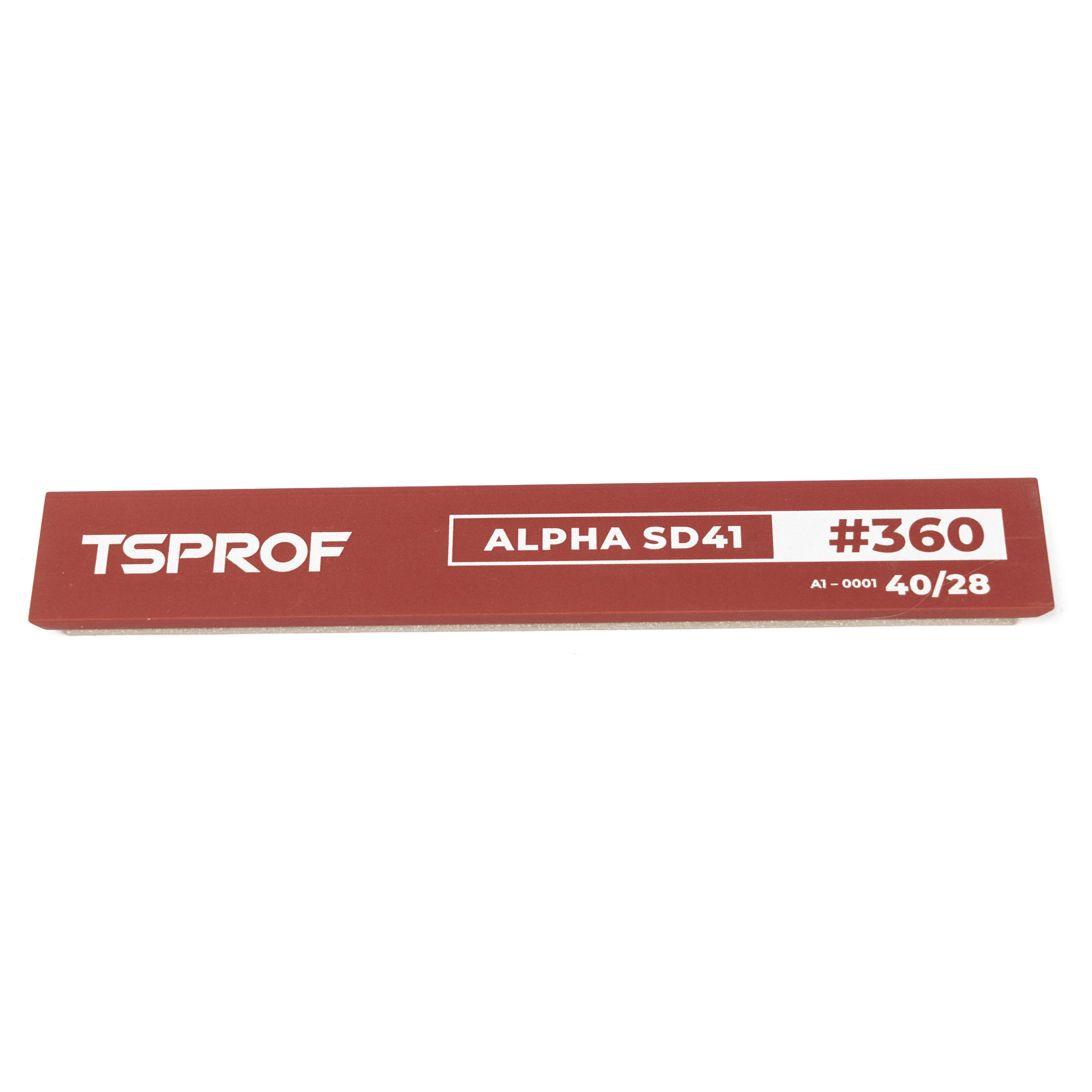 фото Алмазный брусок для заточки TSPROF Alpha SD41, 40/28 (360 грит) на ytprof.ru