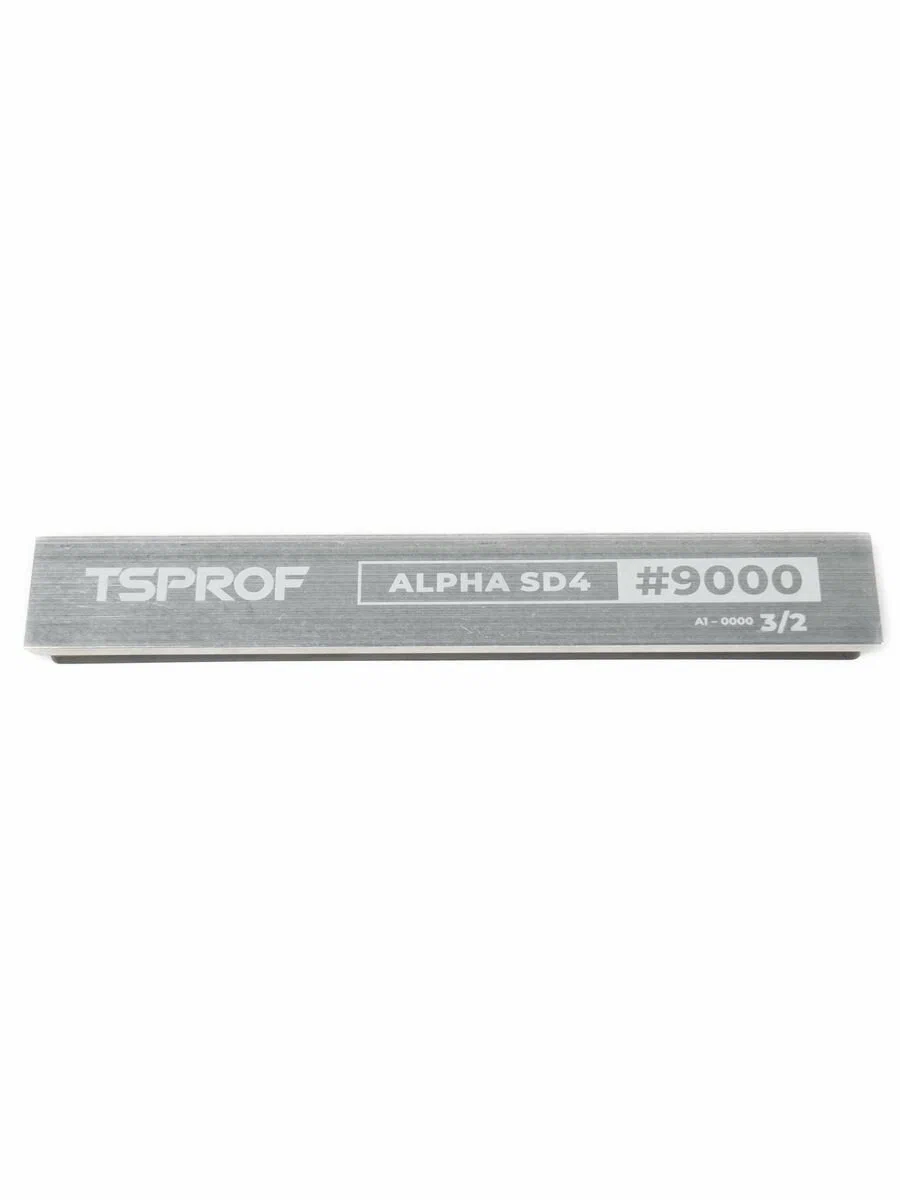 фото Алмазный брусок для заточки TSPROF Alpha SD4, 3/2 (9000 грит) (серый бланк) на ytprof.ru