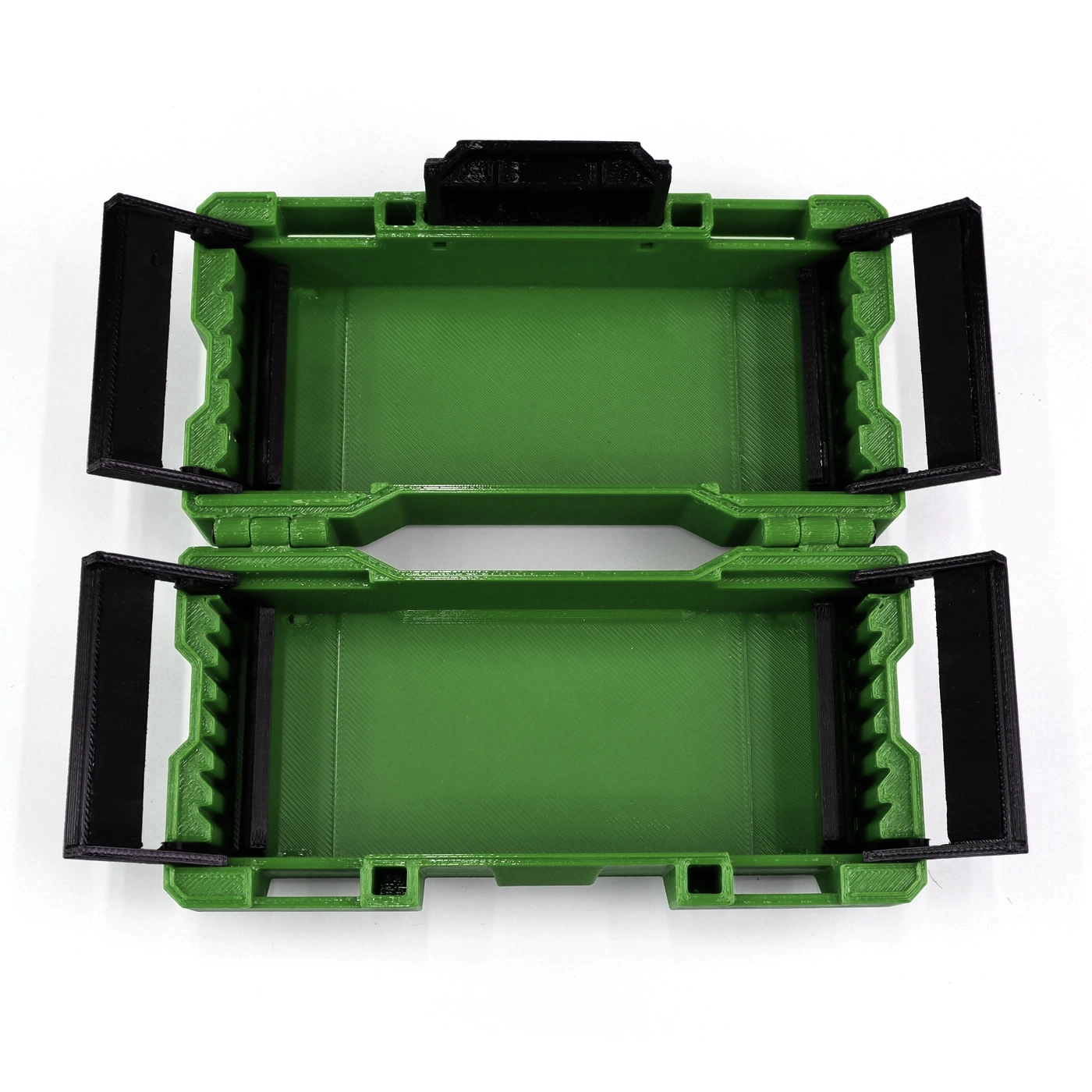 фото Комбинированный бокс для абразивов TRAVEL BOX XS (5+7), зелёный на ytprof.ru
