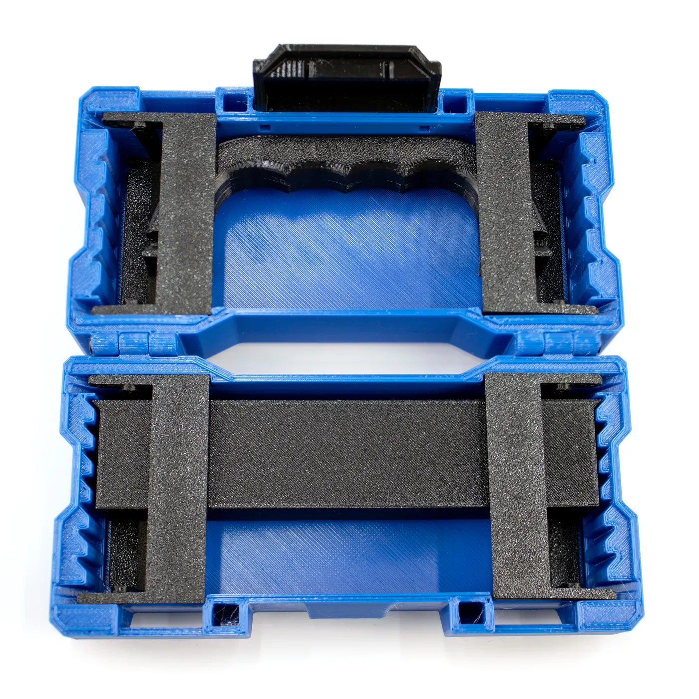 фото Комбинированный бокс для абразивов TRAVEL BOX XS (5+7), синий  на ytprof.ru